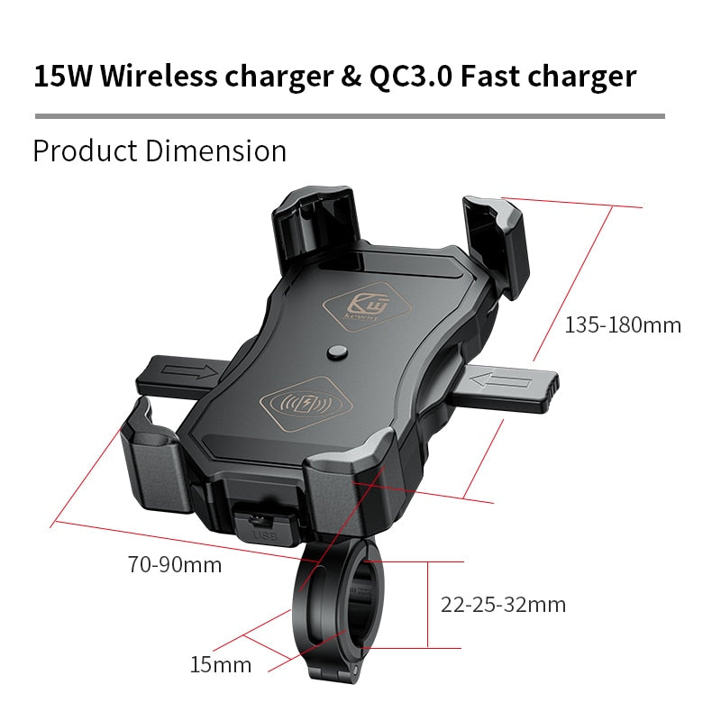 Motorcycle and Bike Phone Holder